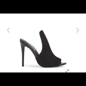 Steve Madden Sinful in Black Suede Sz 8.5
